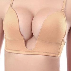 Deep V Shaped  Bra